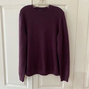 Theory Men's Crewneck Sweater in Purple